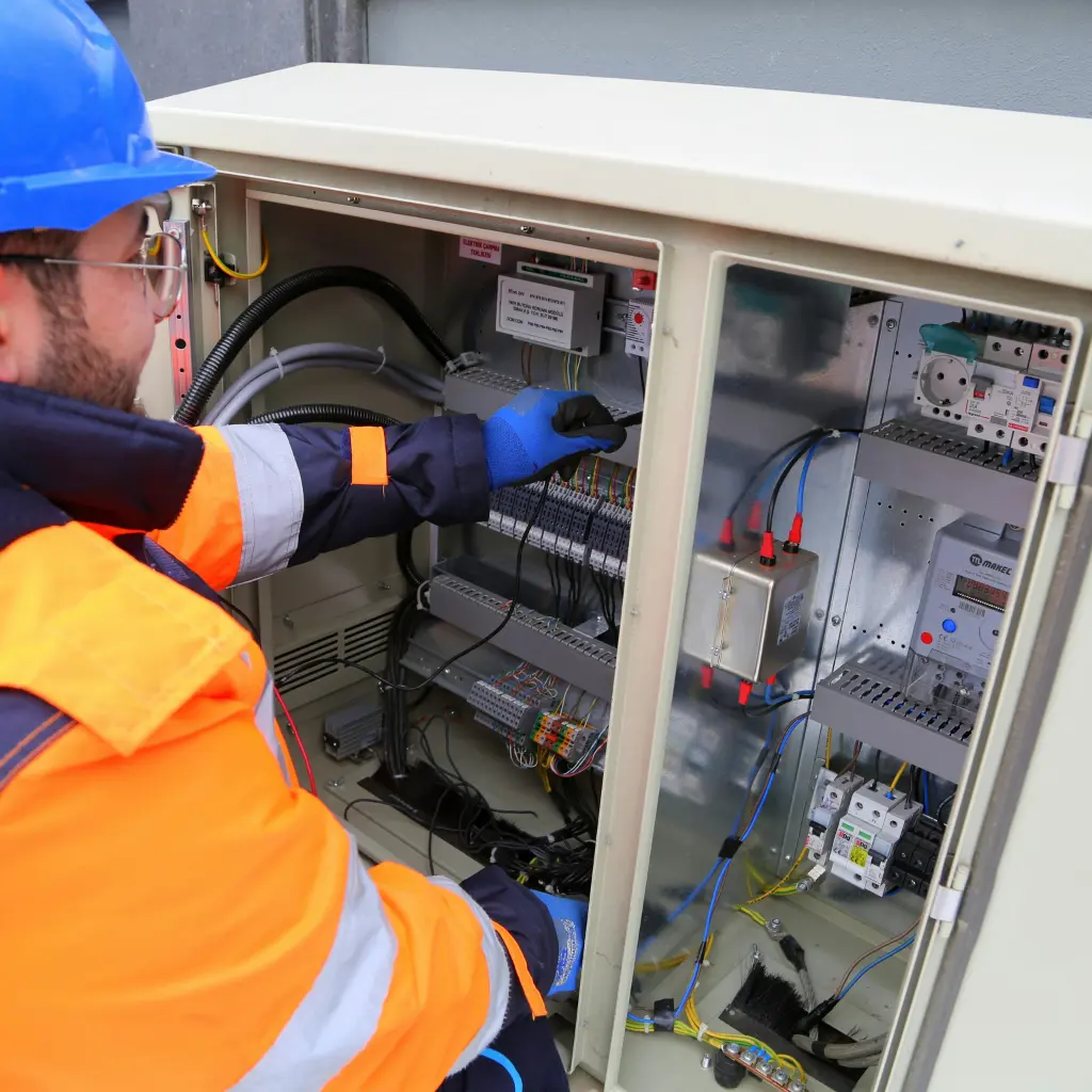 High-Capacity Villa Circuit Panel Installation