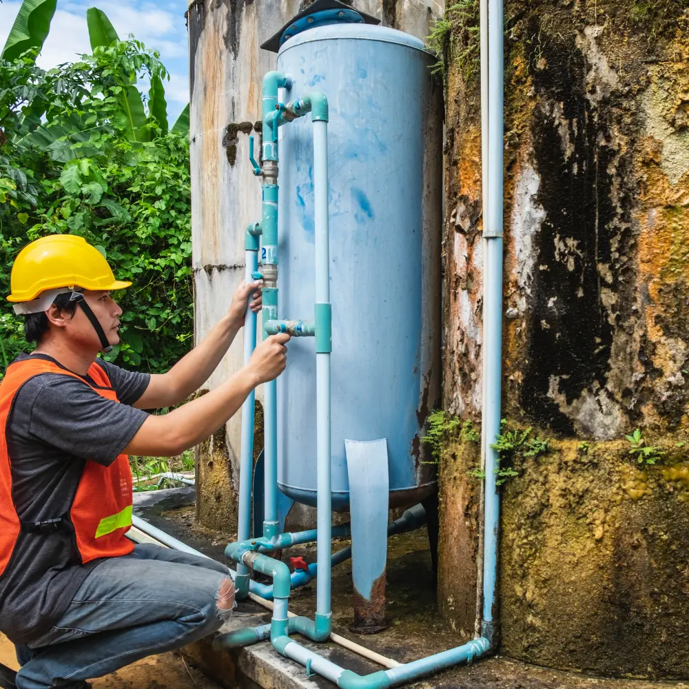 Small Water Tank Cleaning Service - (500-1,000 Liters)