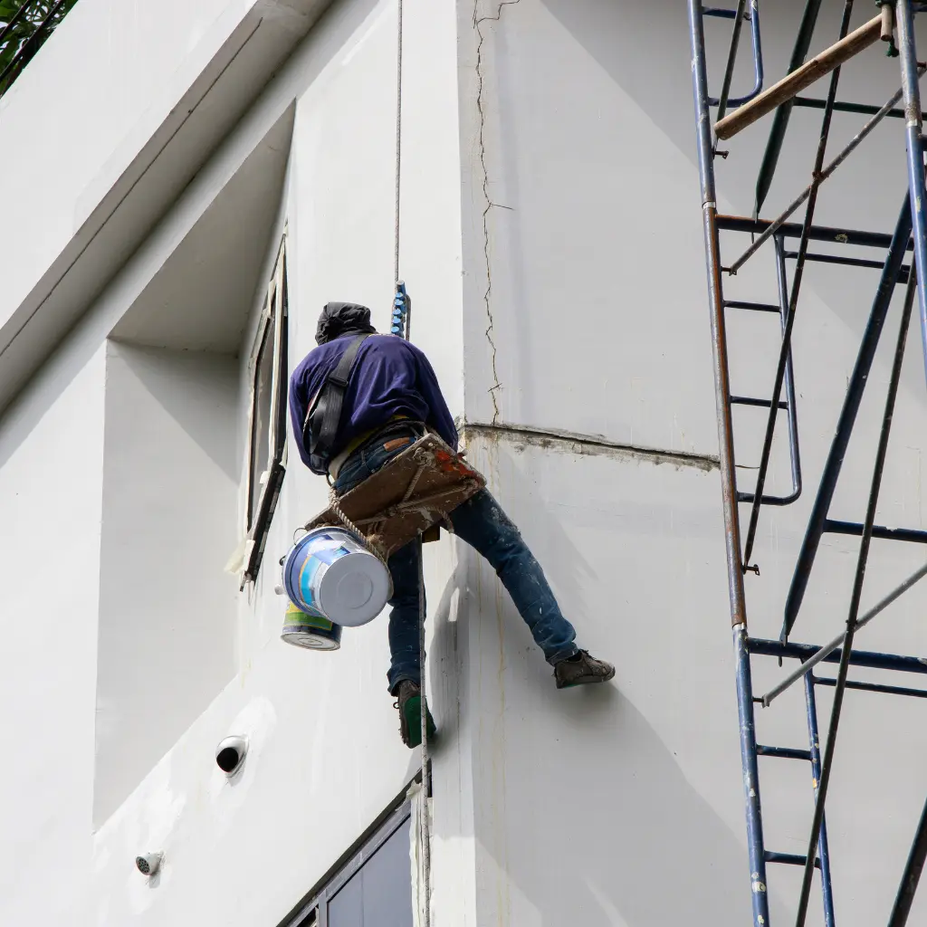 4 Bedroom Villa Apartment Exterior Painting Service