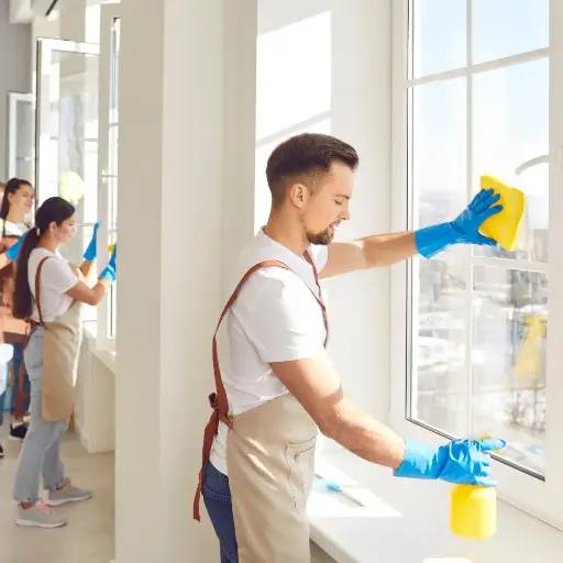 Studio Apartment Window Cleaning Service